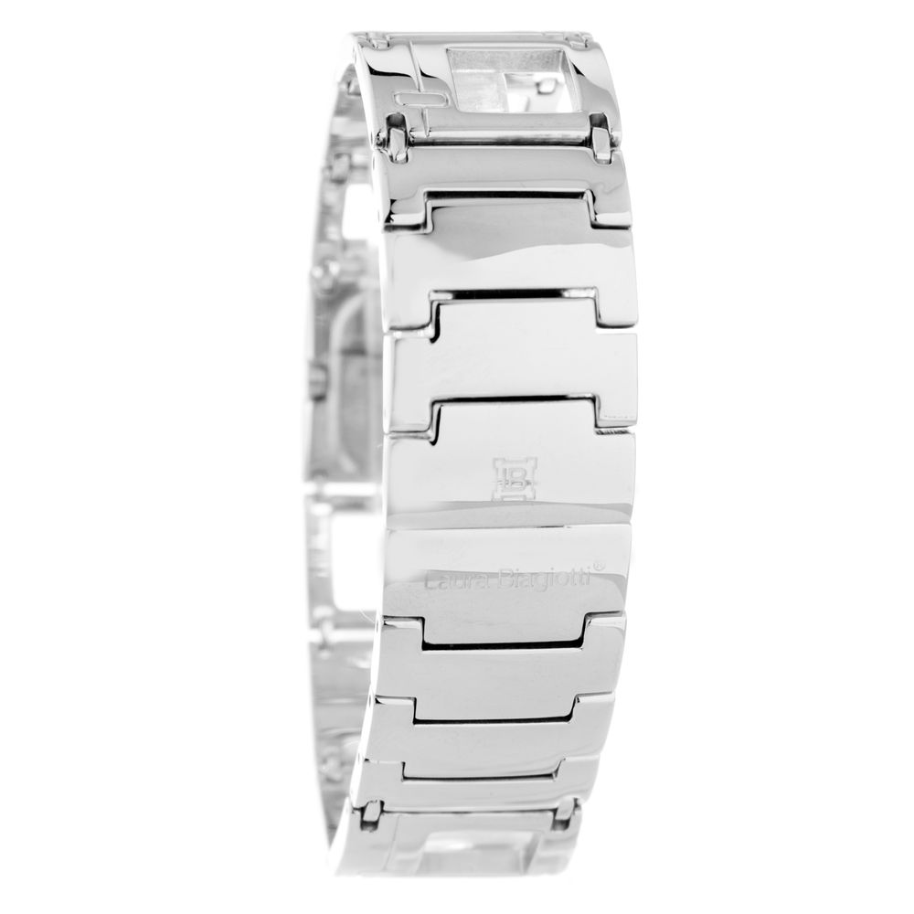 Laura Biagiotti Silver Stainless Steel Dress Watch