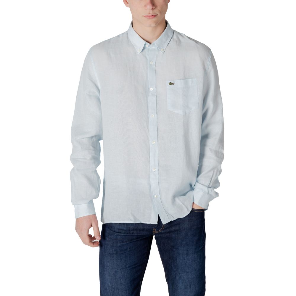 Lacoste Blue Linen Shirt