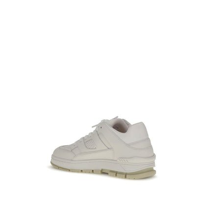 Axel Arigato White Calf Leather Bos Taurus Low Top Sneakers