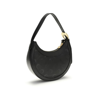 Marine Serre Black Polyethylene Shoulder Bag
