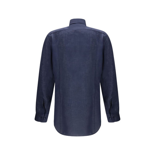 Etro Blue Denim Shirt
