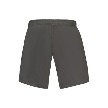 Trussardi Black Polyester Men's Swim Trunk