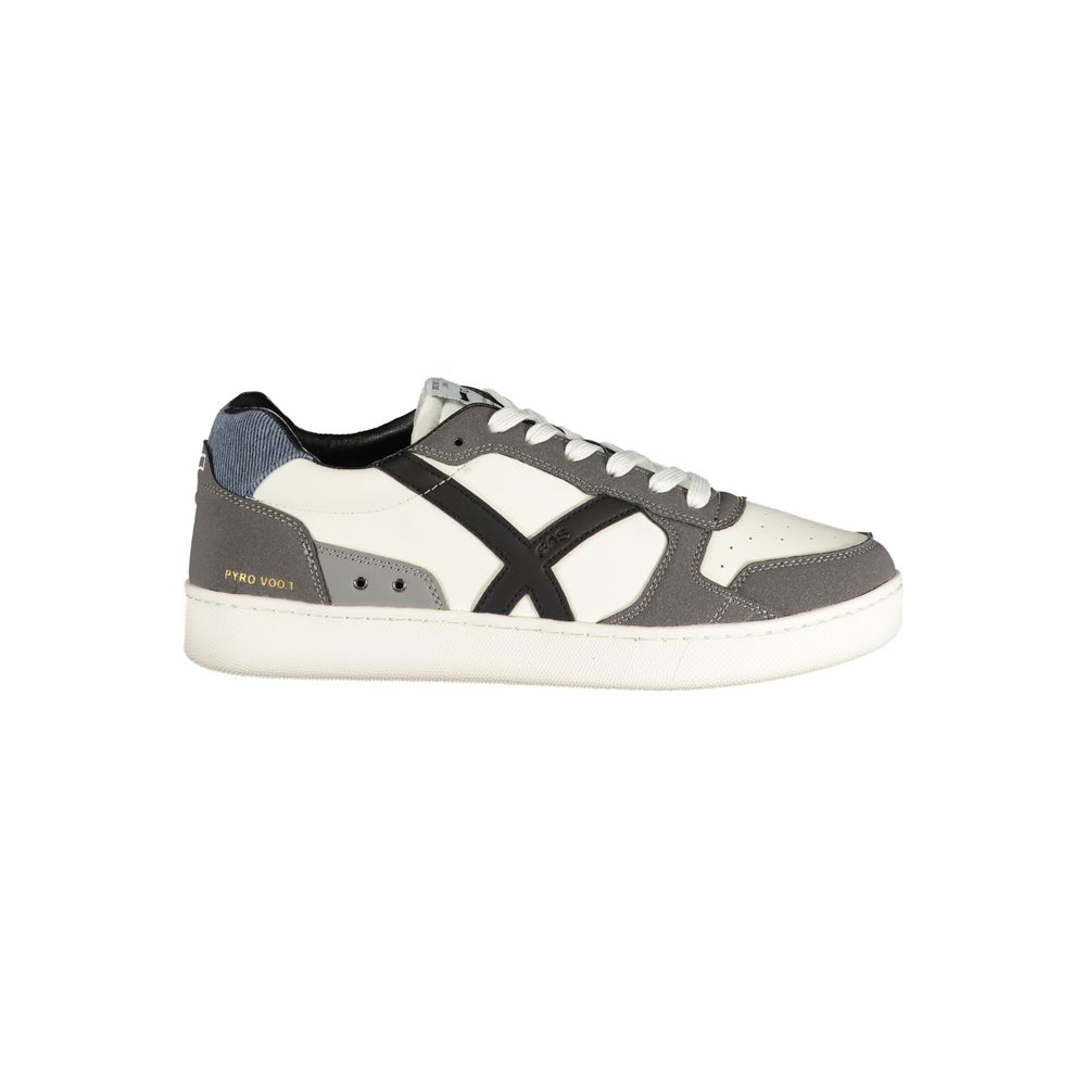 Gas Bianco Polyester Men Sneaker