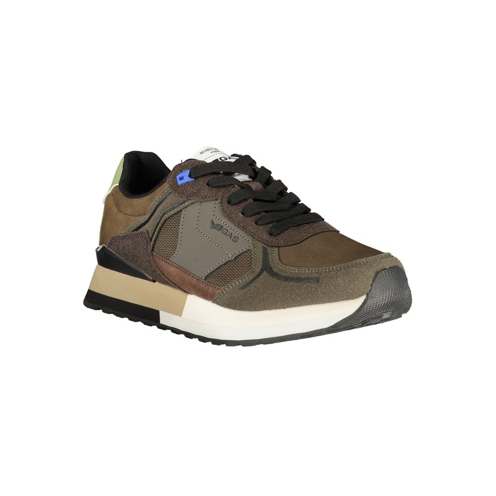 Gas Marrone Poliuretano Men Sneaker