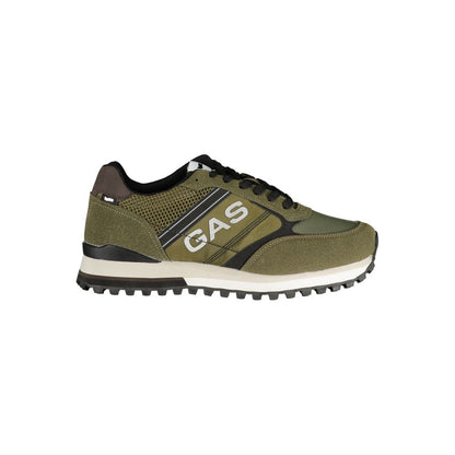 Gas Verde Poliuretano Mens Sneaker