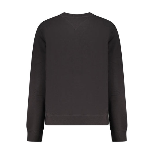 Tommy Hilfiger Black Cotton Women Sweatshirt