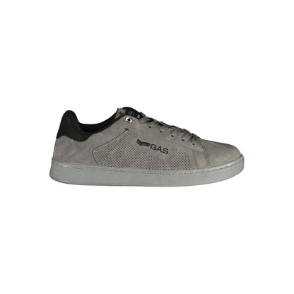Gas Grigio Polyurethane Men Sneaker