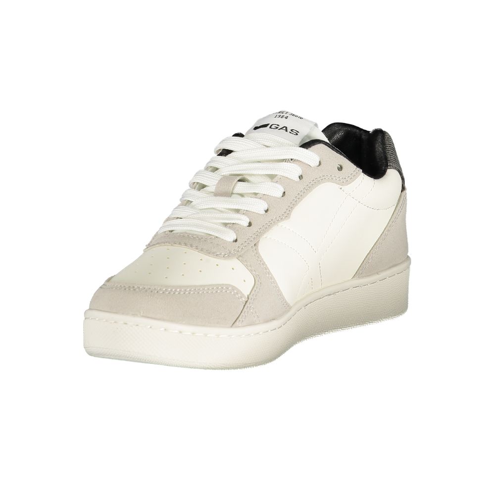 Gas Bianco Polyurethane Women Sneaker