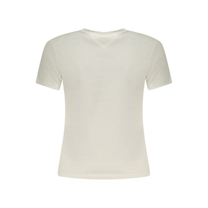Tommy Hilfiger Bianco Cotton Women T-Shirt