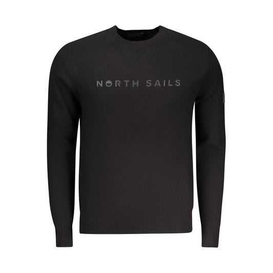 North Sails Nero Viscosa Uomo Maglia