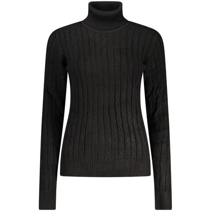 Norway 1963 Black Viscose Women Sweater