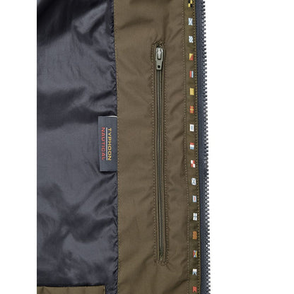 Paul & Shark Green Polyester Sleveless Jacket