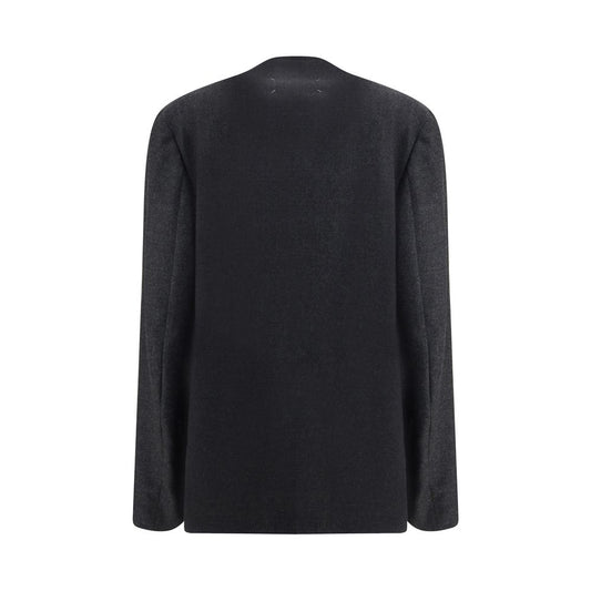 Margiela Gray Fleece Wool Coat