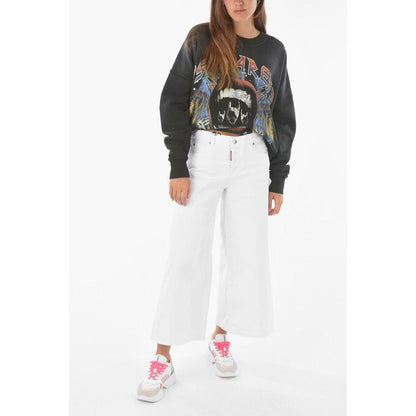 Dsquared² White Cotton Jeans Denim