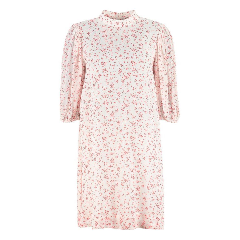 Ganni White Viscose Casual Dress