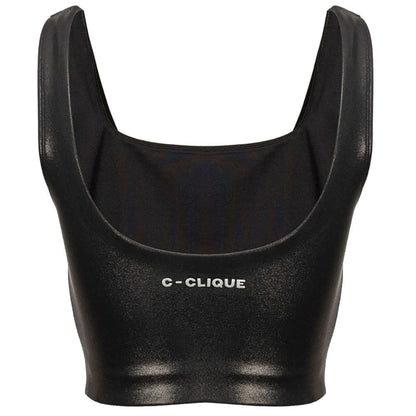 PINKO Black Nylon Top