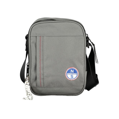North Sails Grigio Polyester Men Shoulder Bag