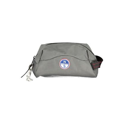 North Sails Grigio Polyester Men Beauty Case
