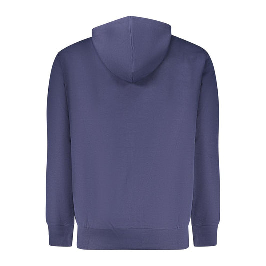Fila Blue Cotton Mens Sweatshirt with Hood