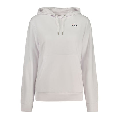 Fila White Cotton Women's Hoodie