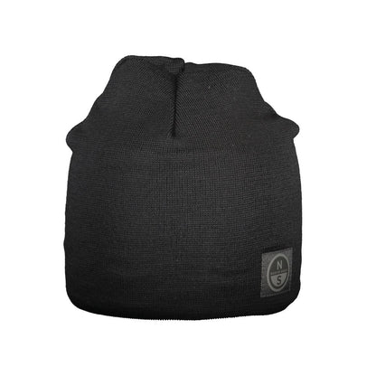 North Sails Black Wool Men's Cap