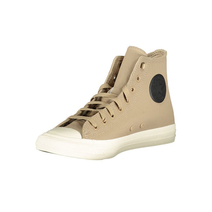 Converse Beige Leather Unisex Sneaker