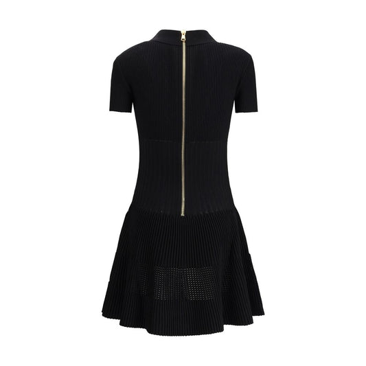 Balmain Black Viscose Casual Dress